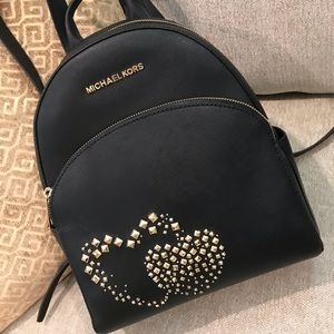 Michael Kors Black Backpack